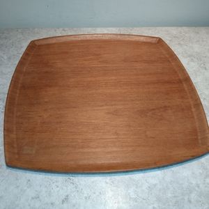 Mid Century Modern Rainbow Sweden Teak Tray